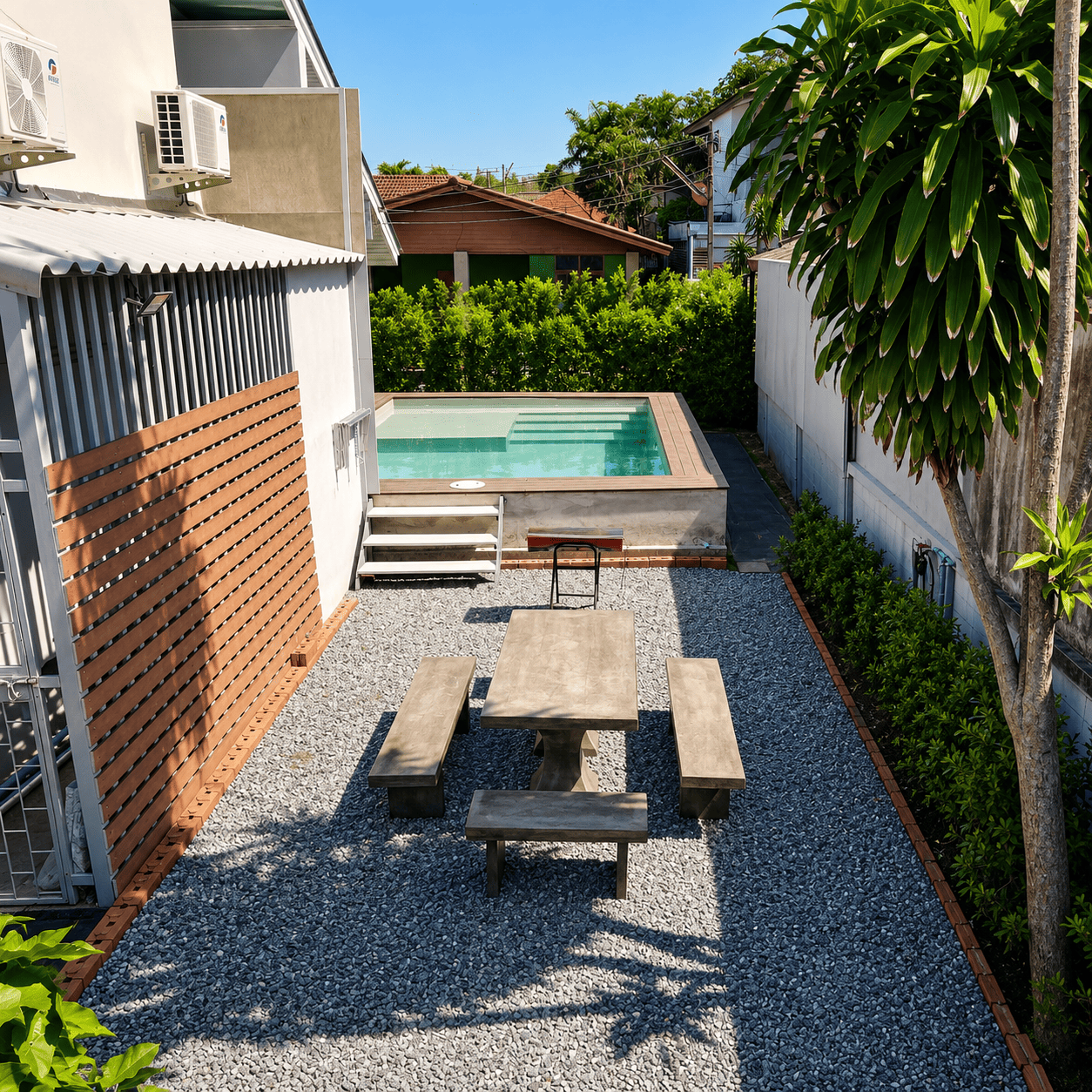BBQ Prep Area